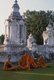 Thailand: Monks resting in the evening light, Wat Suan Dok, Chiang Mai, northern Thailand